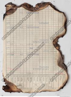 Photo Textures of Paper Burnt